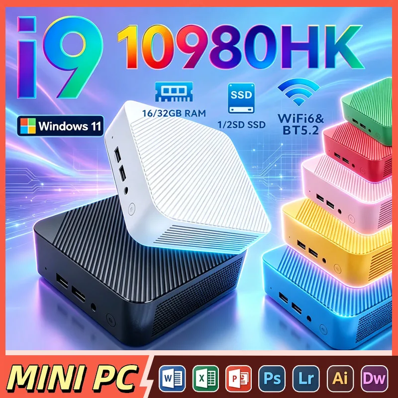 Pc Gaming All In One - Mini PC Intel Core I9-10980HK Powerful