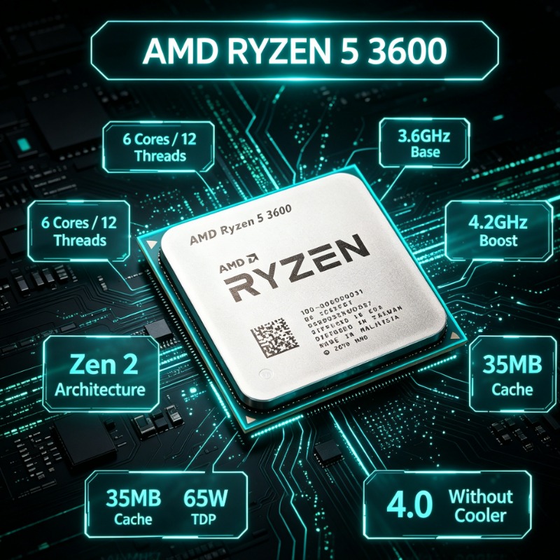 AMD Ryzen R5 3600 Gaming PC CP - Pc Gaming Ryzen review and price