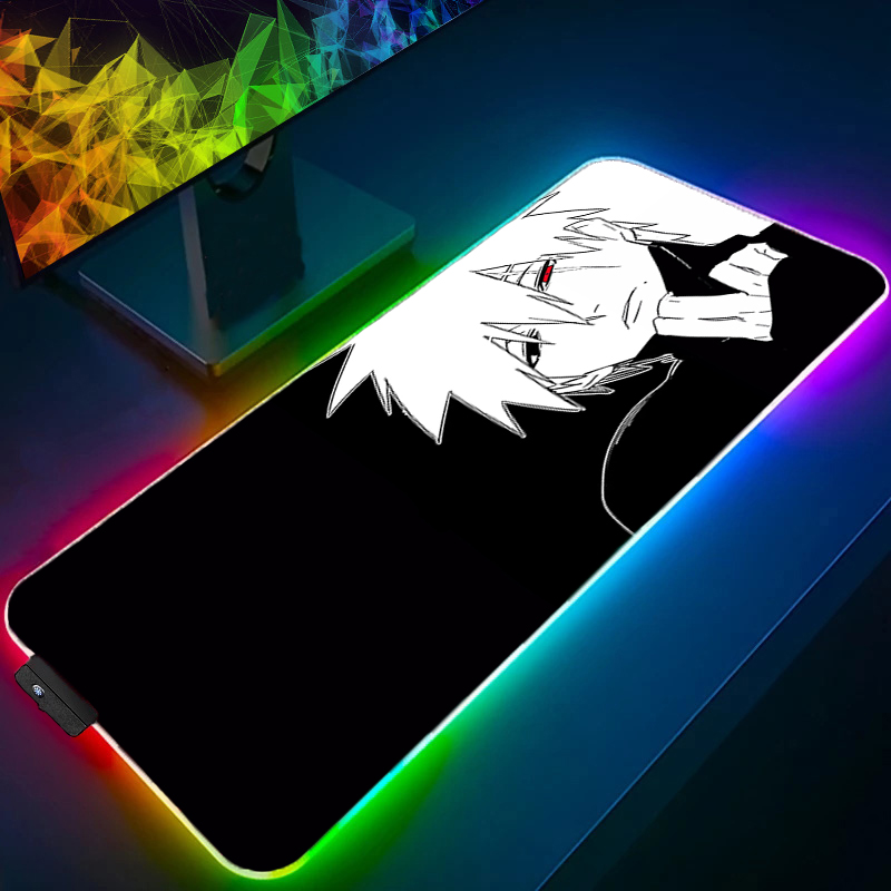 RGB Mouse Pad Naruto Kakashi H - Pc Gaming Naruto review and price
