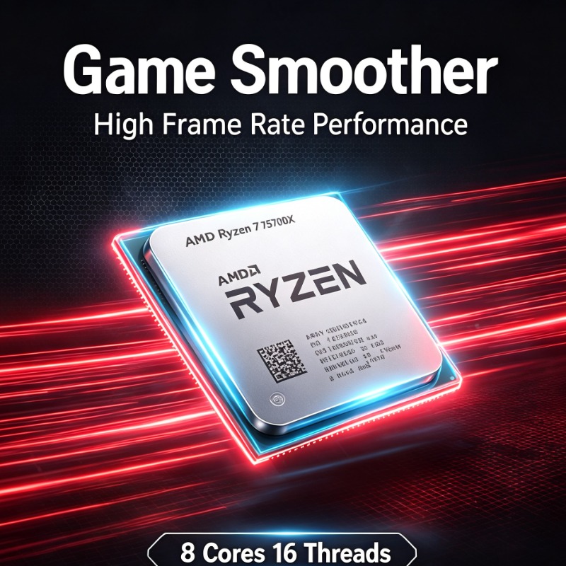 AMD Ryzen 7 5700X Processor Fo - Pc Gaming Ryzen 7 review and price
