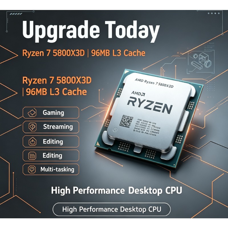 Ryzen 7 5800X3D PC Gaming Proc - Pc Gaming Ryzen review and price