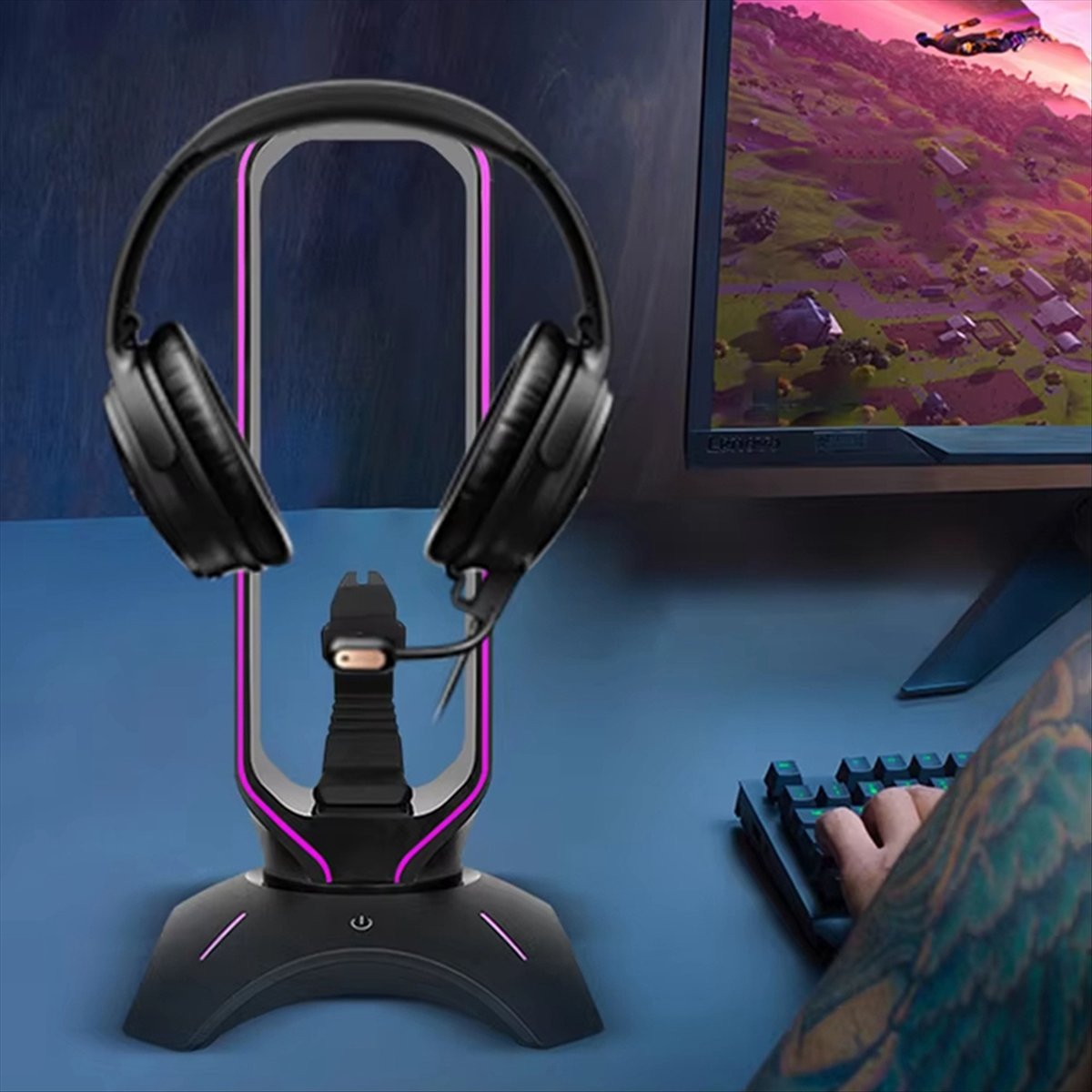 Stable- RGB Gaming Headphone S - Mouse Bungee Holder review and price