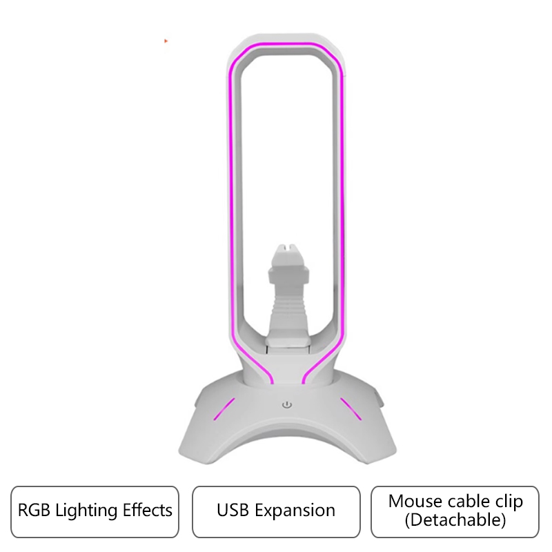 RGB Gaming Headphone Stand wit - Mouse Bungee Holder review and price