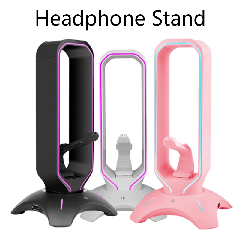 RGB Headset Stand with Mouse B - Mouse Bungee Holder review and price