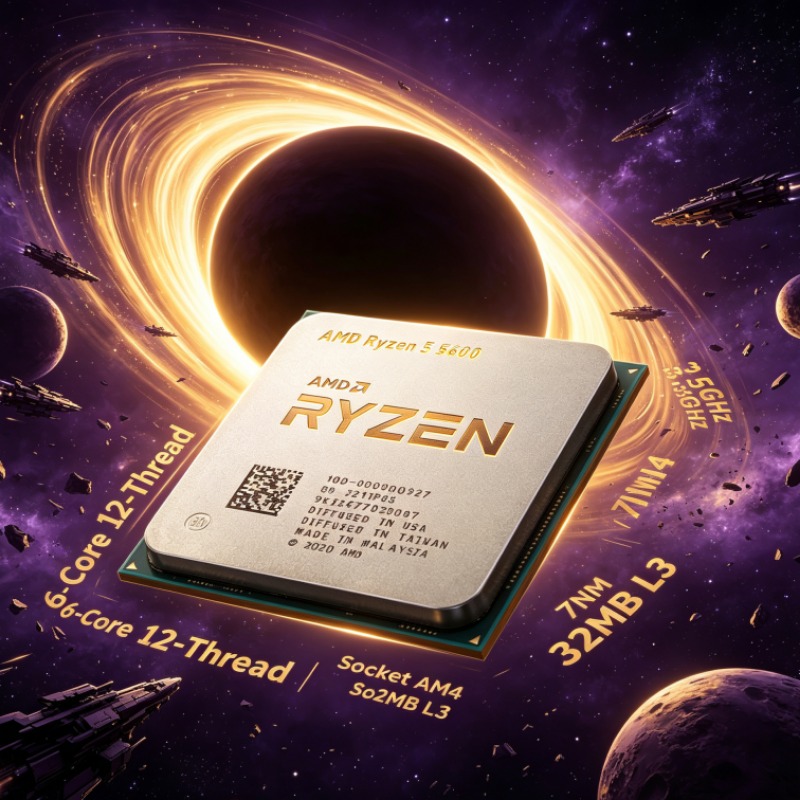 Ryzen 5 5600 6-Core 12-Thread  - Pc Gaming Ryzen review and price