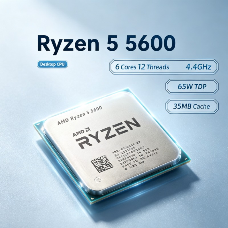 Ryzen 5 5600 6-Core 12-Thread  - Pc Gaming Ryzen review and price