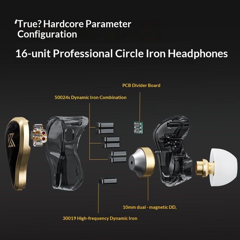 KZ ZAS Metal Wired Earphone 16 - Pc Gaming Earbuds review and price