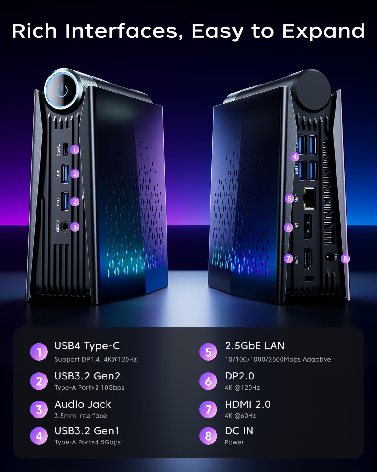 KAMRUI Gaming Mini PC Ryzen 7  - Pc Gaming Ryzen review and price