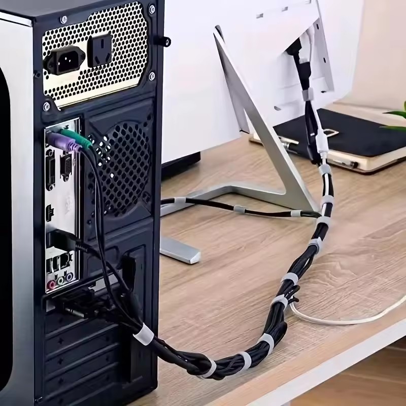 Cable Organizer Ties Tearable  - Cable Management Sleeve review and price