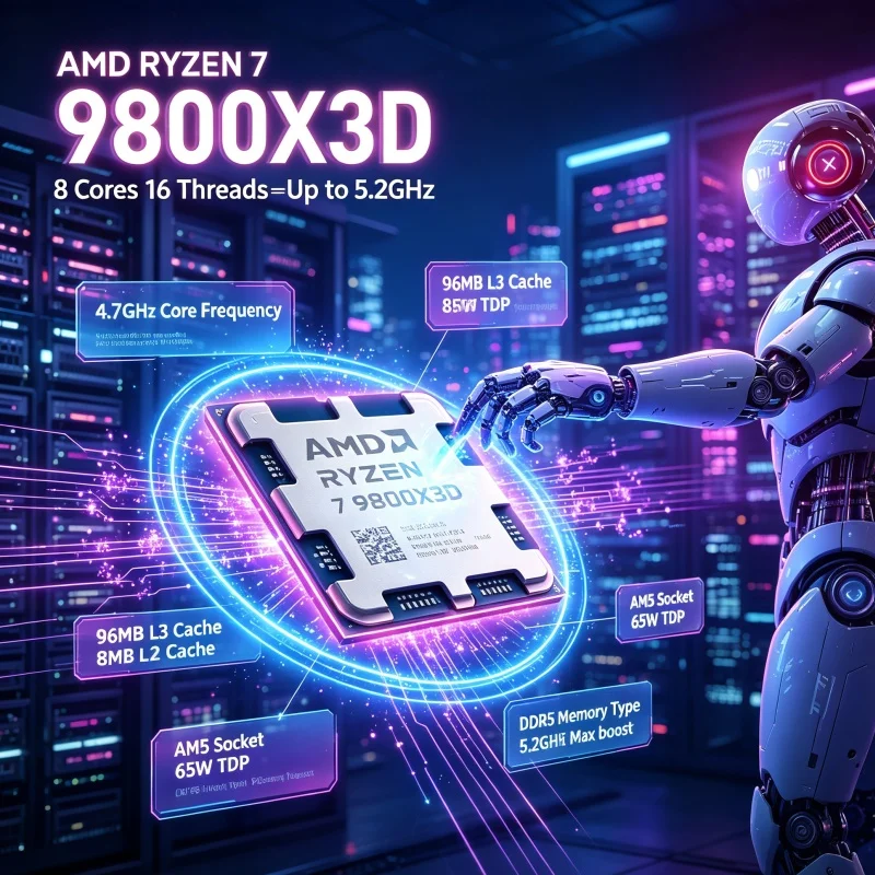 AMD Ryzen 7 9800X3D Content Cr - Pc Gaming Ryzen review and price