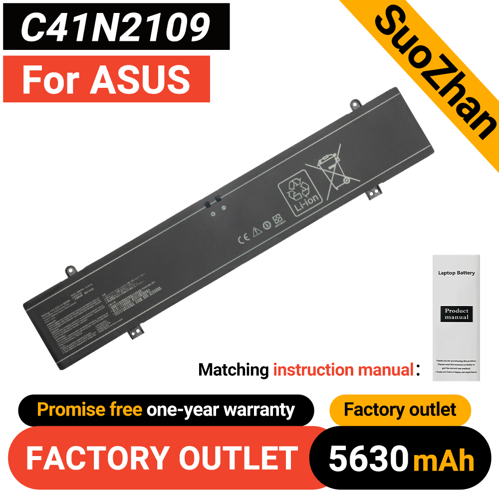 SUOZHAN 15.52V 90Wh C41N2109 L - Pc Gaming Asus Rog review and price