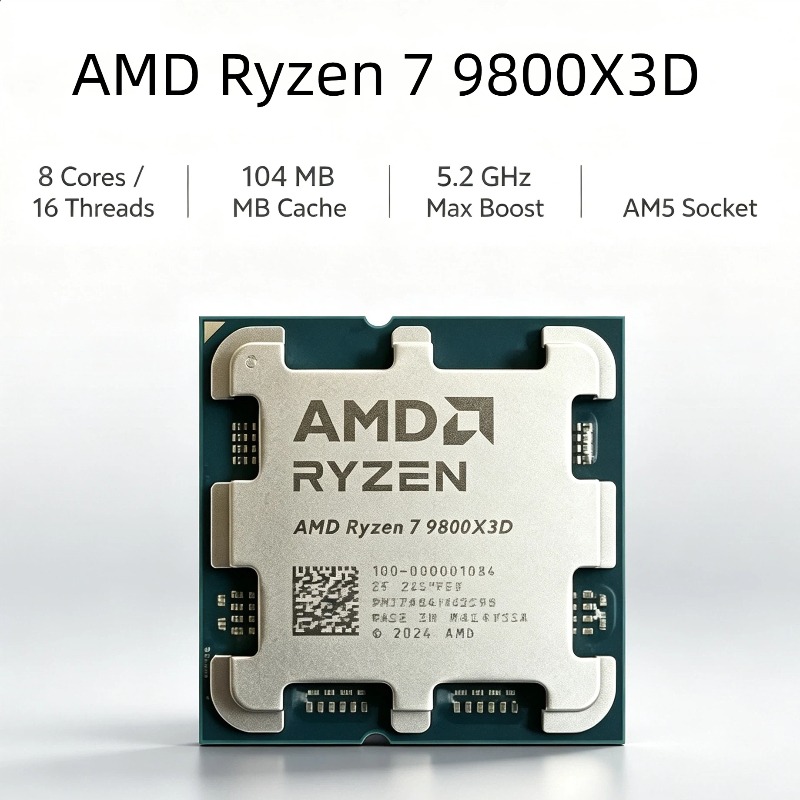 AMD Ryzen 7 9800X3D AM5 Gaming - Pc Gaming Ryzen review and price