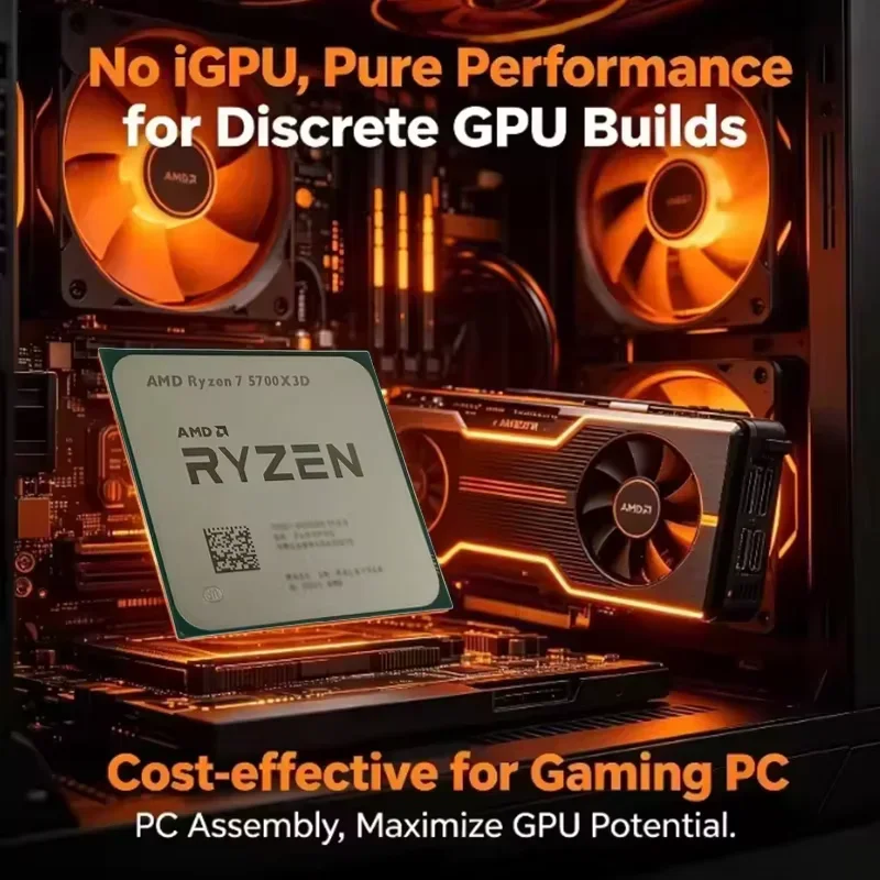 AMD Ryzen 7 5700X3D R7 5700X3D - Pc Gaming Ryzen review and price