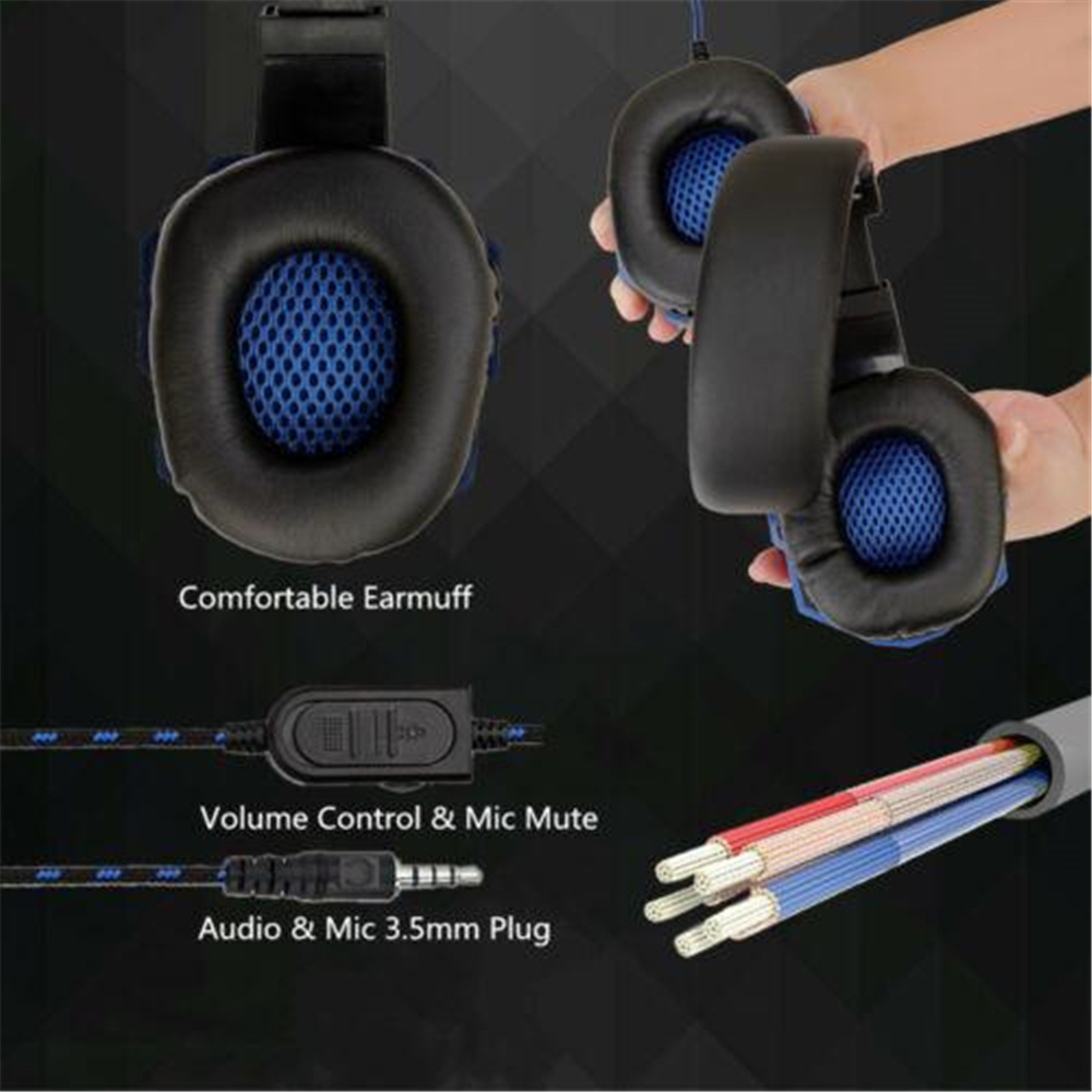 3.5mm Wired Gaming Headphones  - Pc Gaming Earbuds review and price