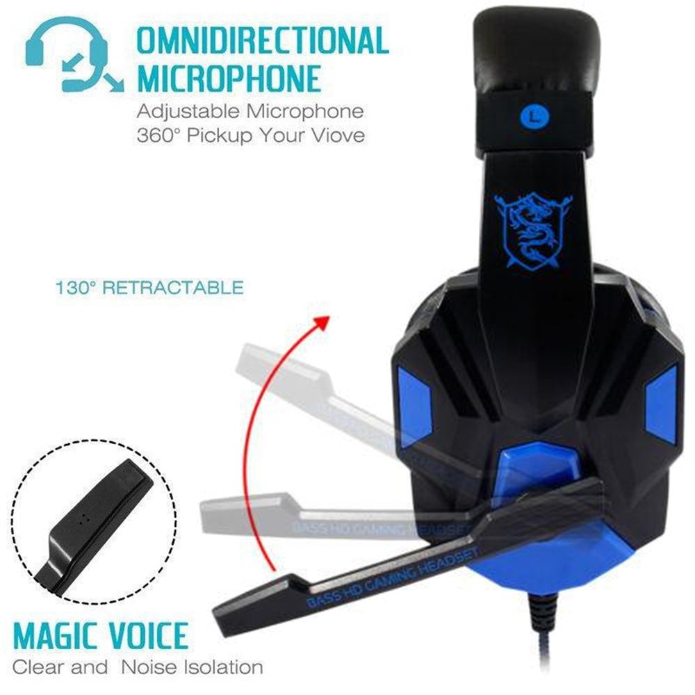 3.5mm Wired Gaming Headphones  - Pc Gaming Earbuds review and price