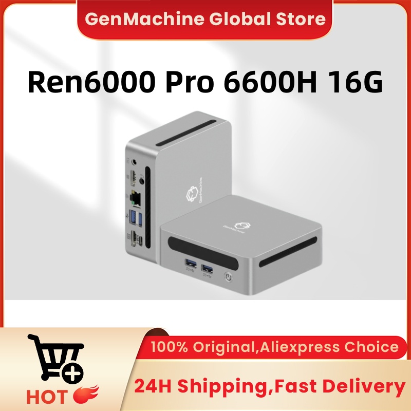 GenMachine AMD Ryzen 5 6600H M - Pc Gaming Ryzen review and price